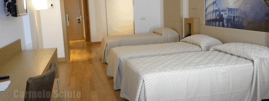Parquet prefinito per le camere di albergo